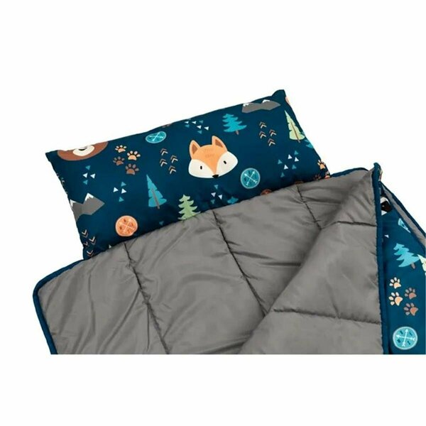 Lippert Components 2022107836 Thomas Payne Kids Sleeping Bag with Wilderness Animals Pattern M6V_2022107836